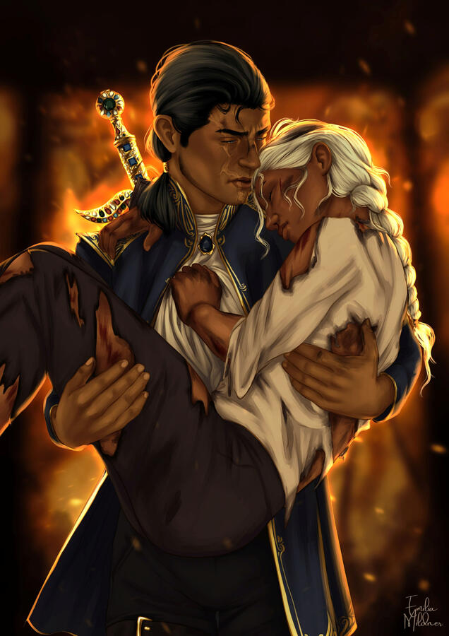 Luther and Diem for author Penn Cole