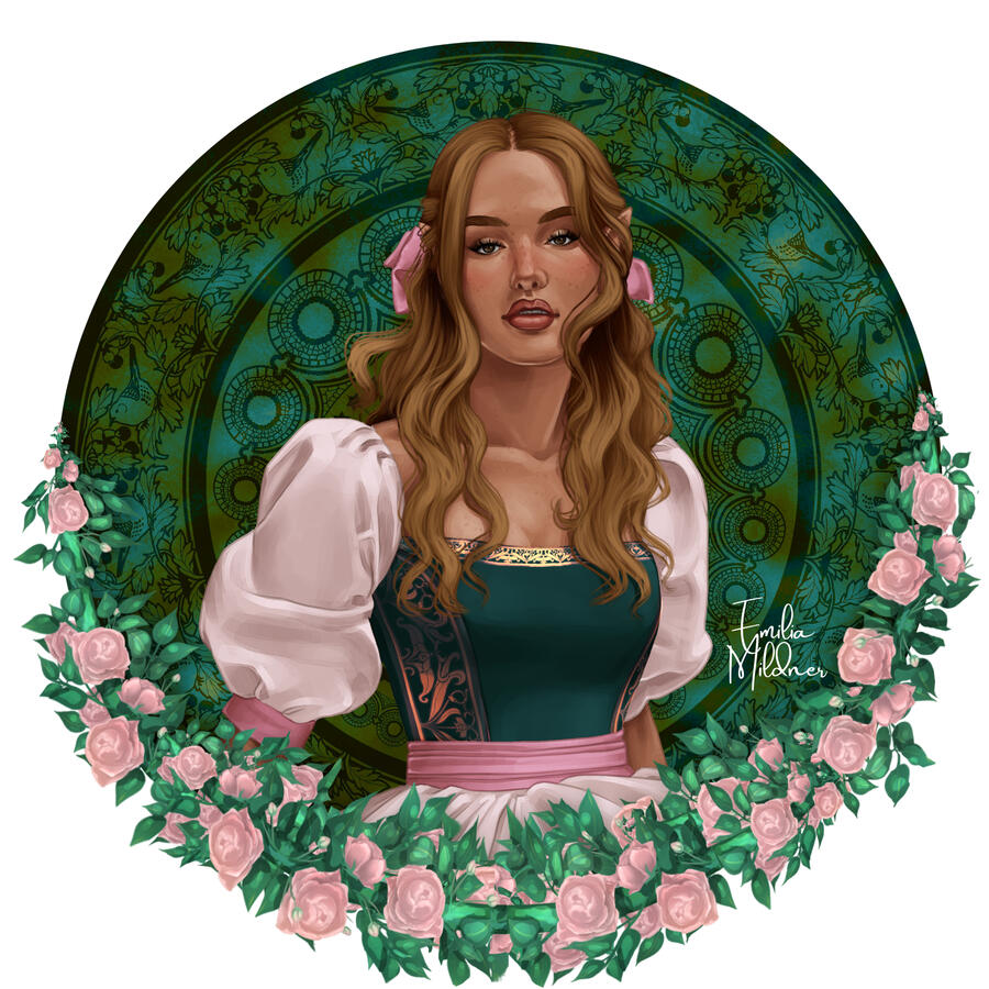 Elain from ACOTAR by Sarah J. Maas