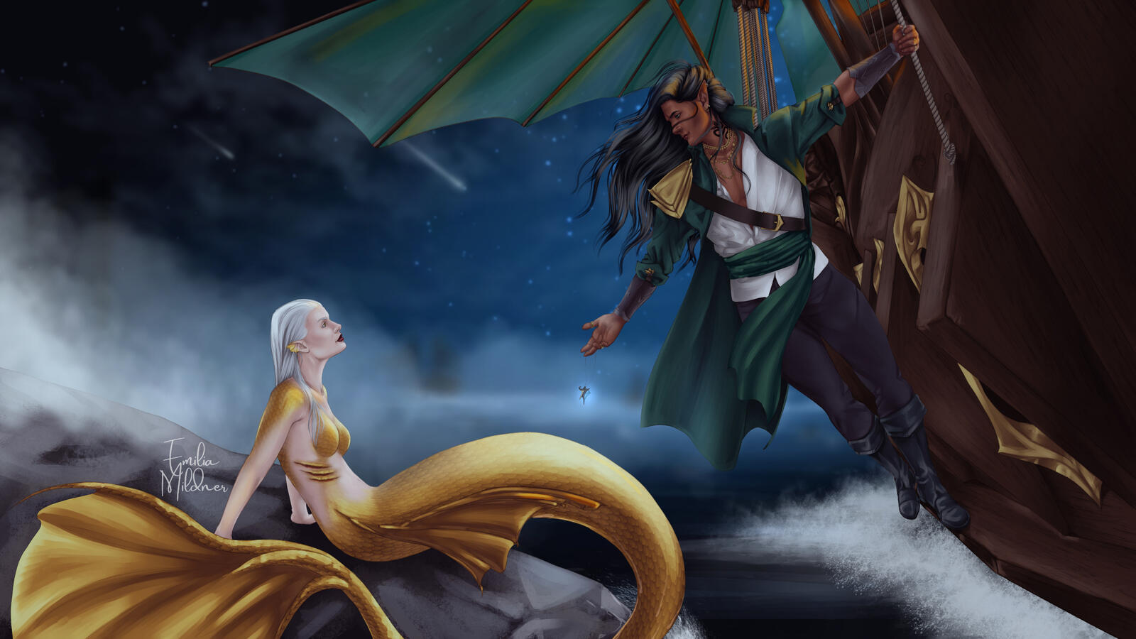 A Gift for the Lady original characters x MerMay