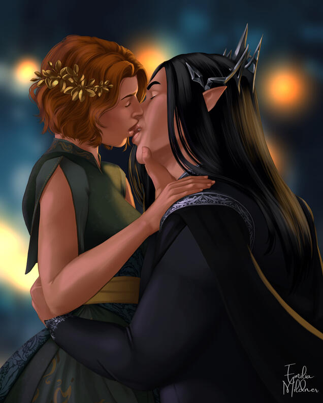Eldas & Luella inspired by A Deal with the Elf King by Elise Kova